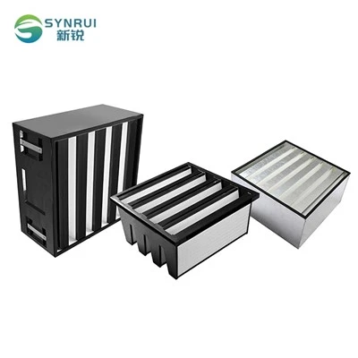 Glasfiber medium v ​​cellfilter
